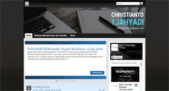 Desktop Screenshot of christianto.tjahyadi.com